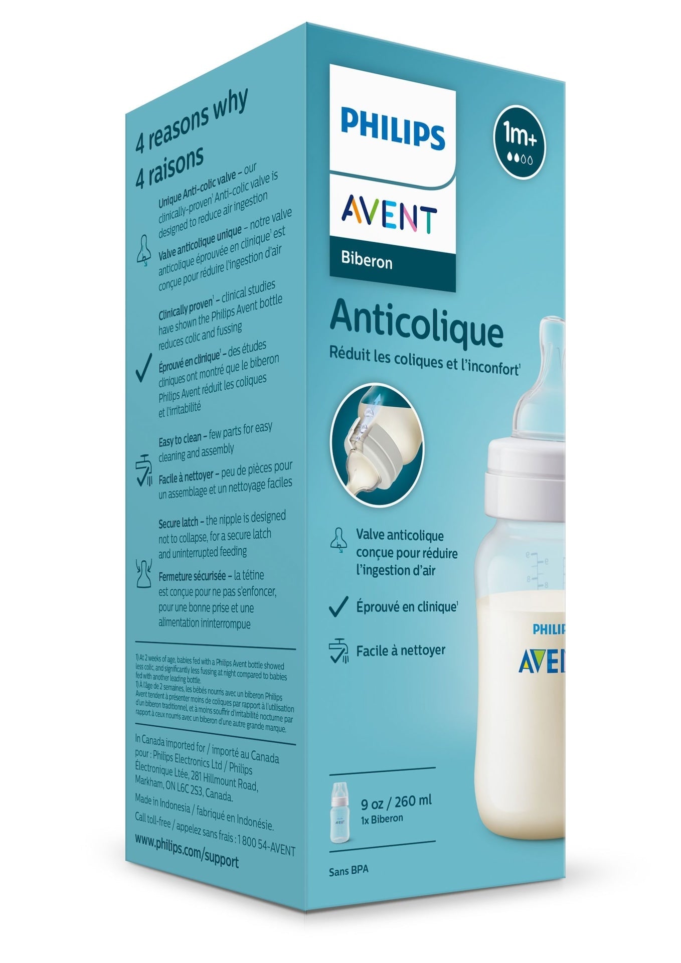 SCY103/01 Anti-Colic Baby Bottle, 9-oz D8I1 - product image 1