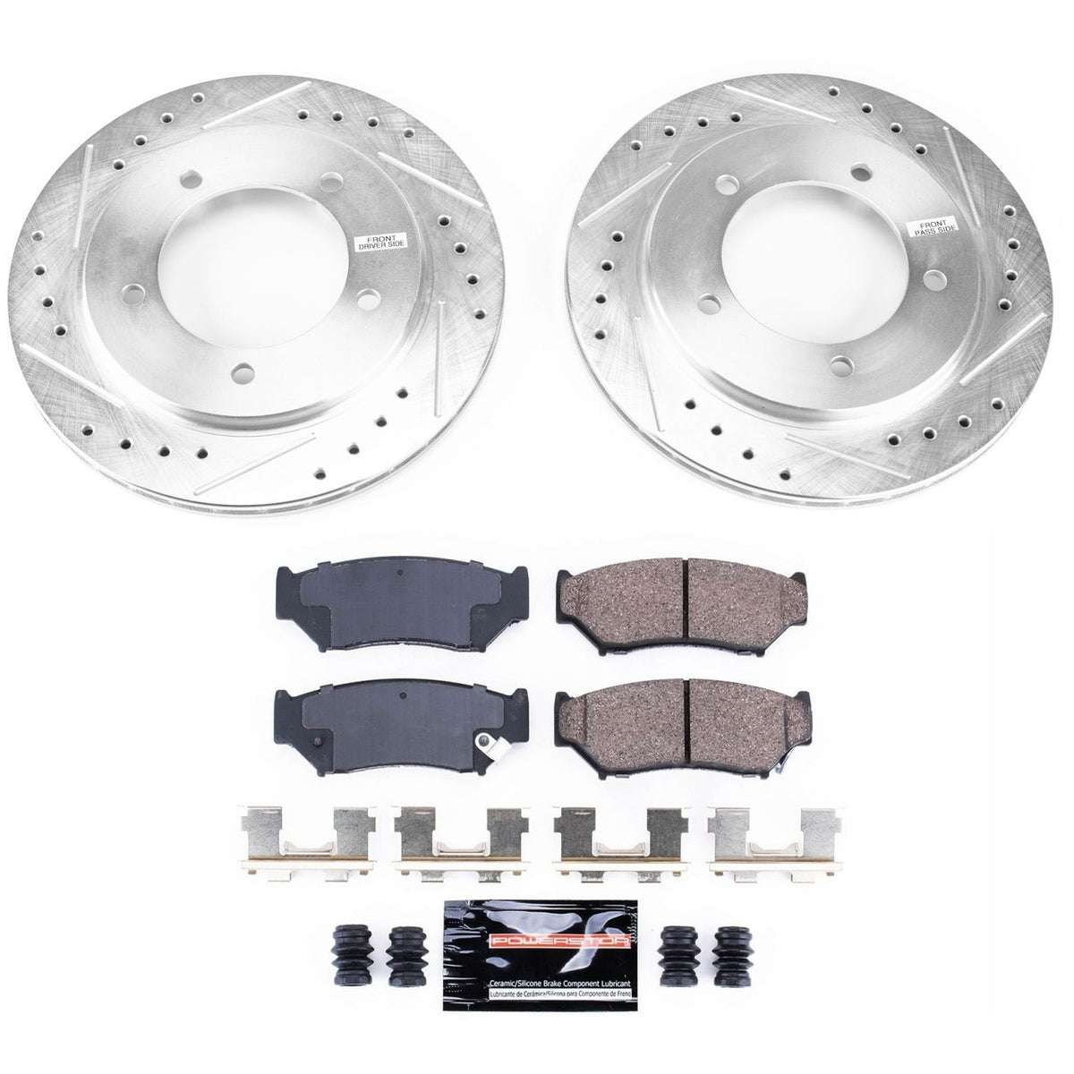 Z23 Evolution Sport Performance Brake Kit - Front (Part# K5000 - K16000) K2T1 - product image 1