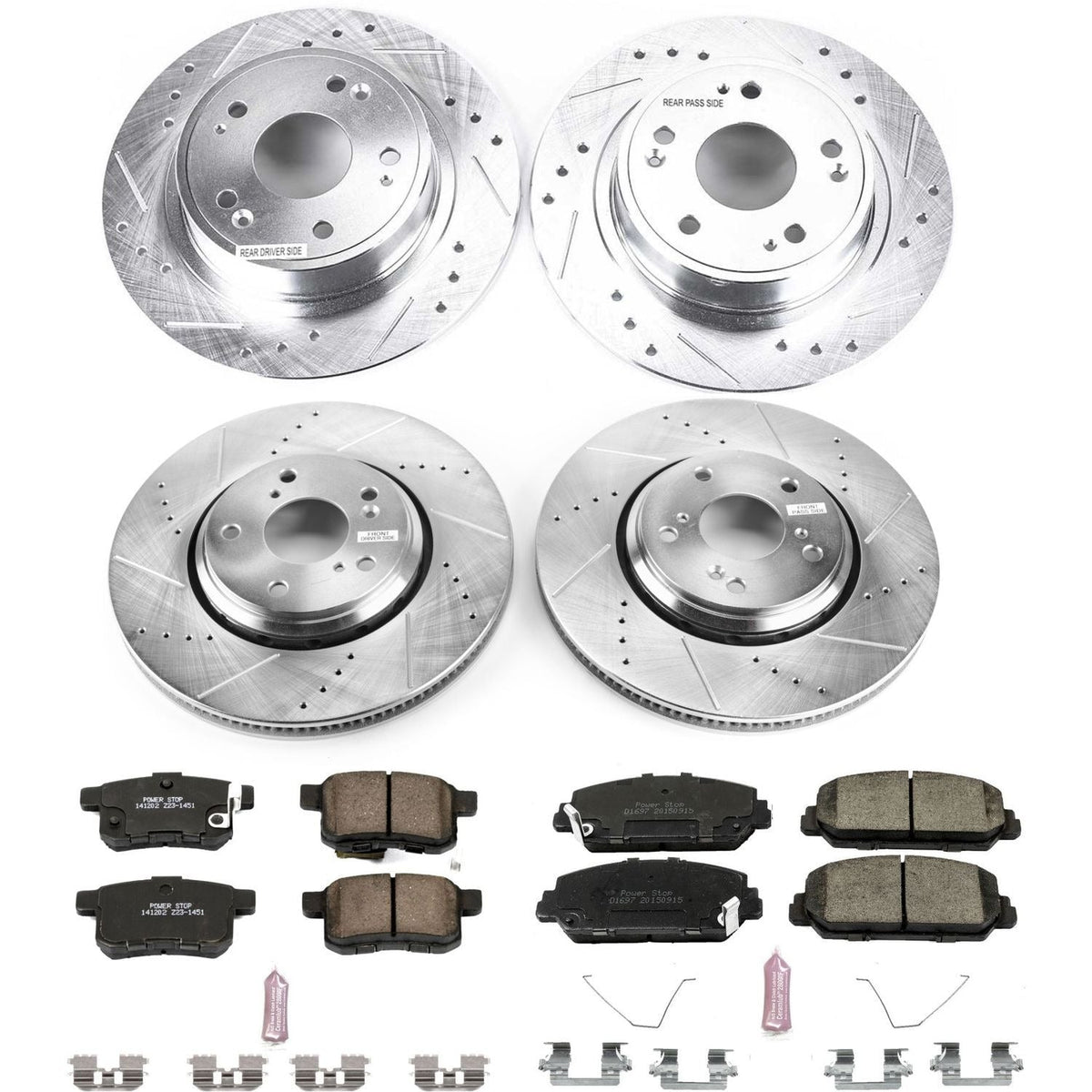 Z23 Evolution Sport Performance Brake Kit - Front & Rear (Part# K6000 - K16000) R5C6 - product image 1