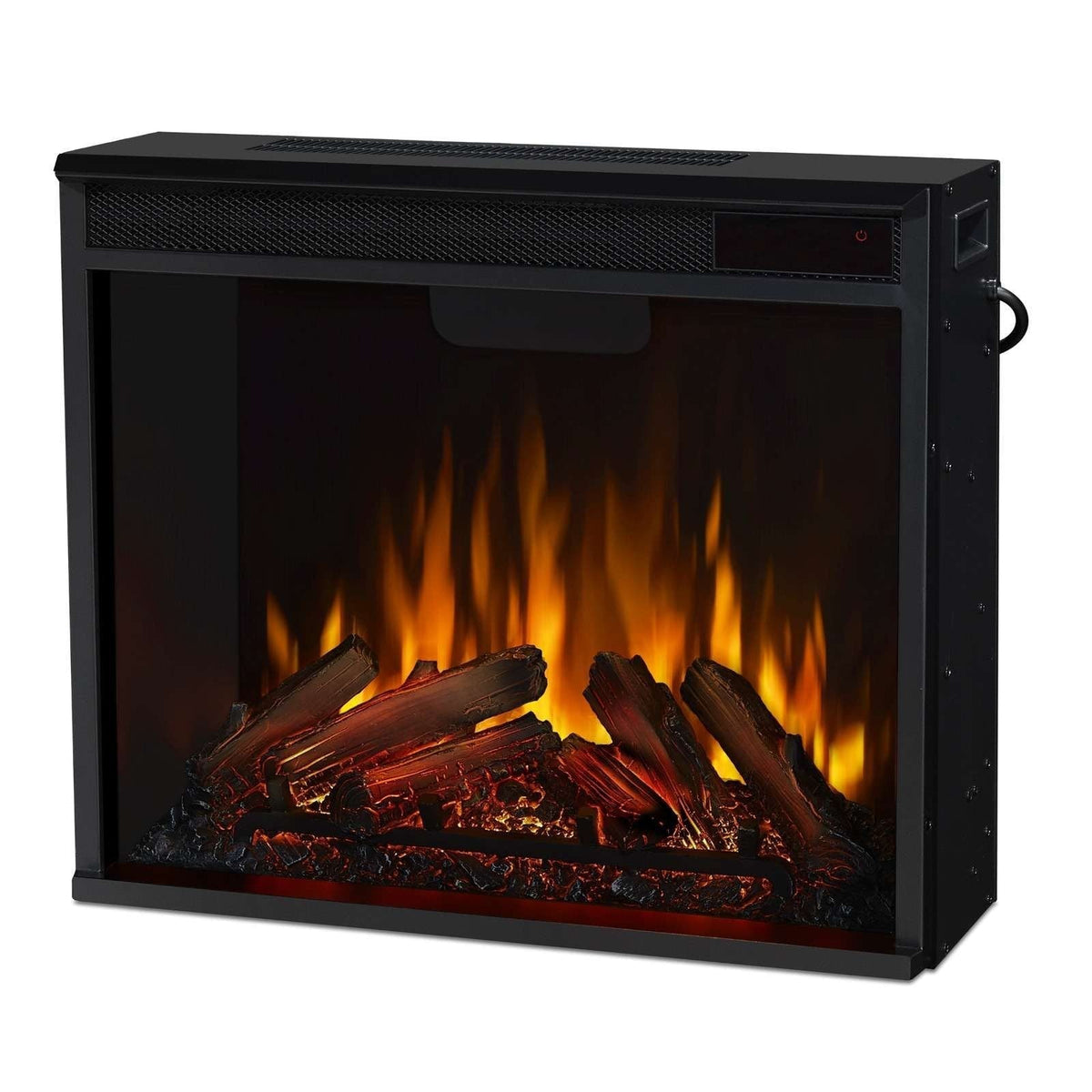 Flame Fresno Electric Media Indoor Electric Fireplace TV Stand, 72-in, 1500W, White Z6M3 - product image 3
