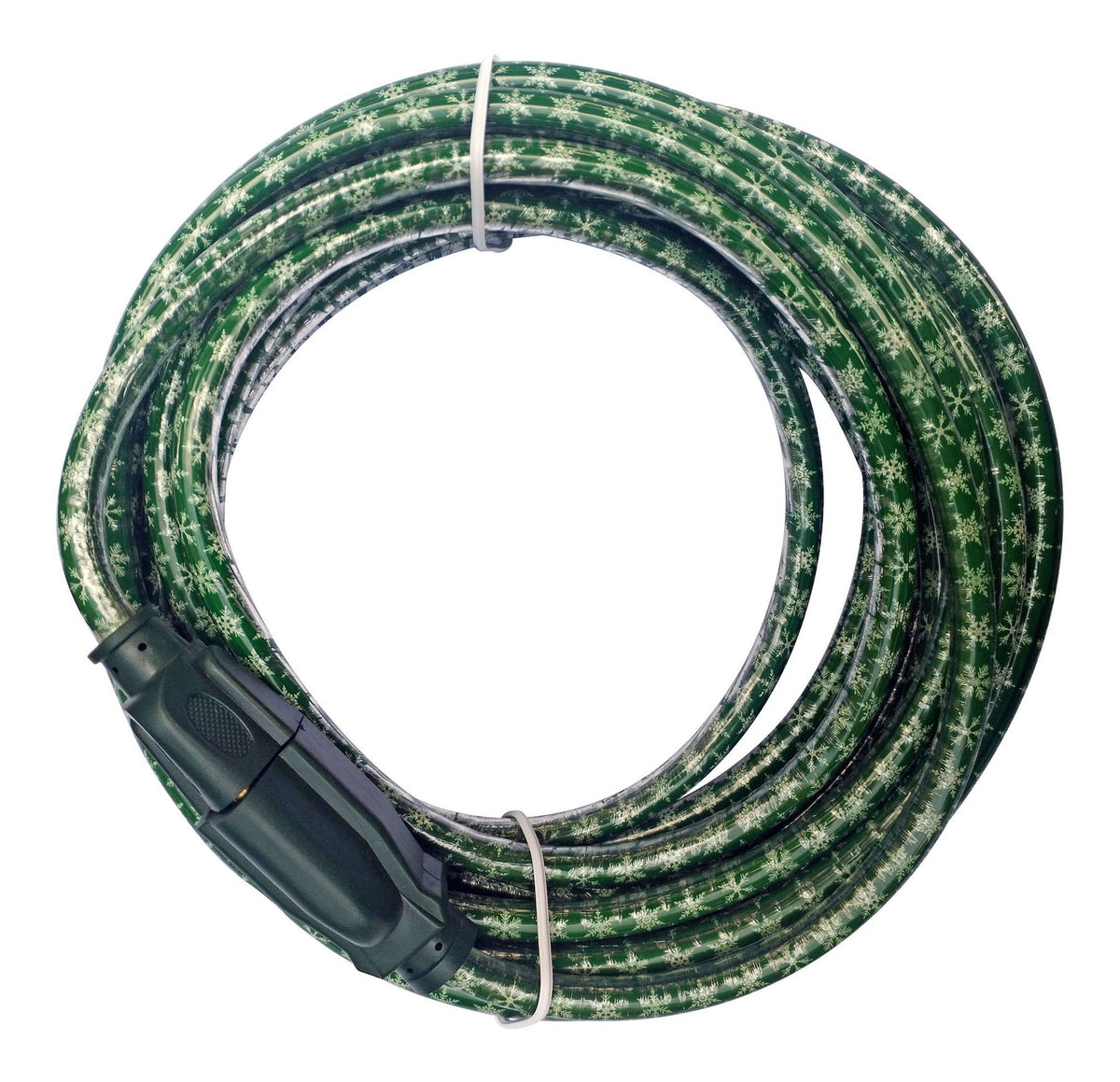 1-Outlet Green Extension Cord with Snowflake, 7.5-m S5E3 - product image 1