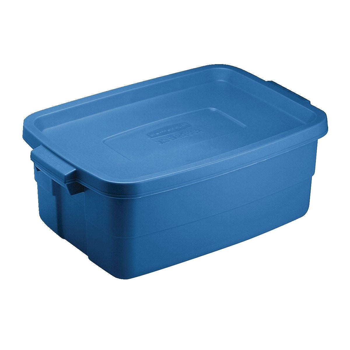 Roughneck Stackable Storage Box with Lid, 11-L, Blue E0U7 - product image 1