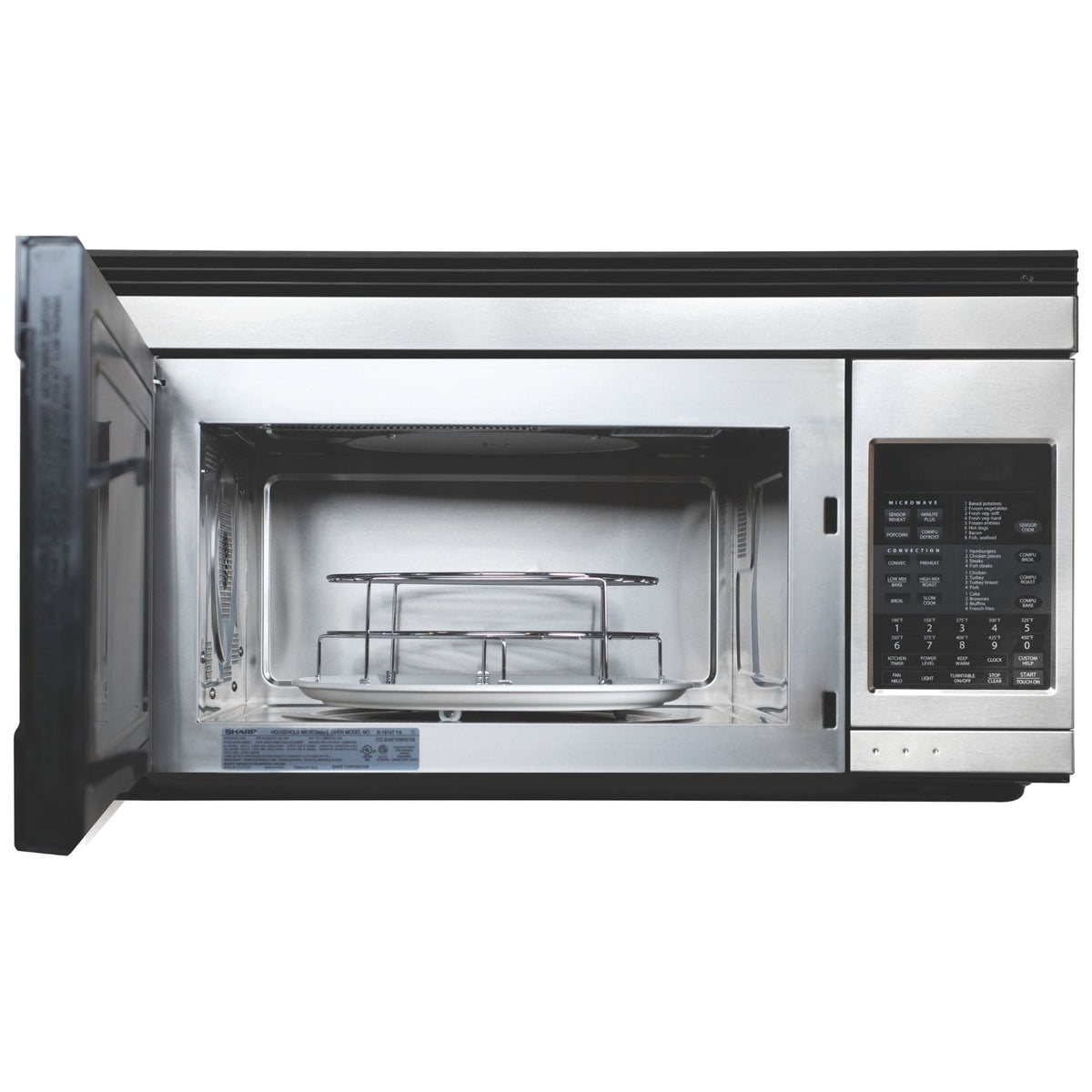 Carousel Over-the-Range Microwave Oven, 1.1-cu-ft H8F4 - product image 6