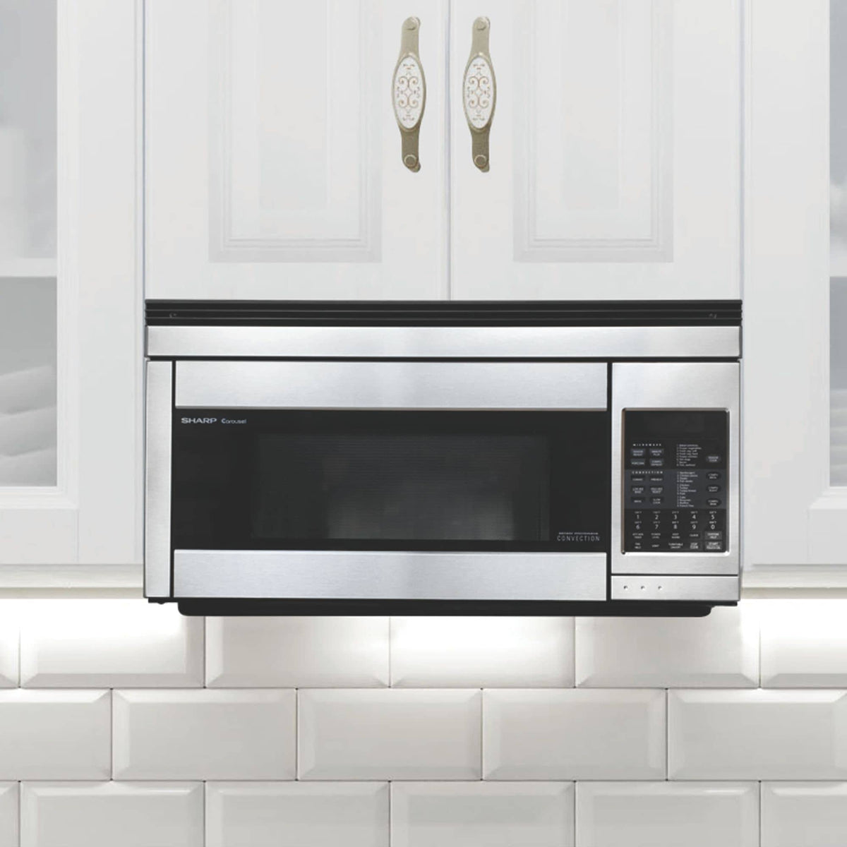 Carousel Over-the-Range Microwave Oven, 1.1-cu-ft H8F4 - product image 7
