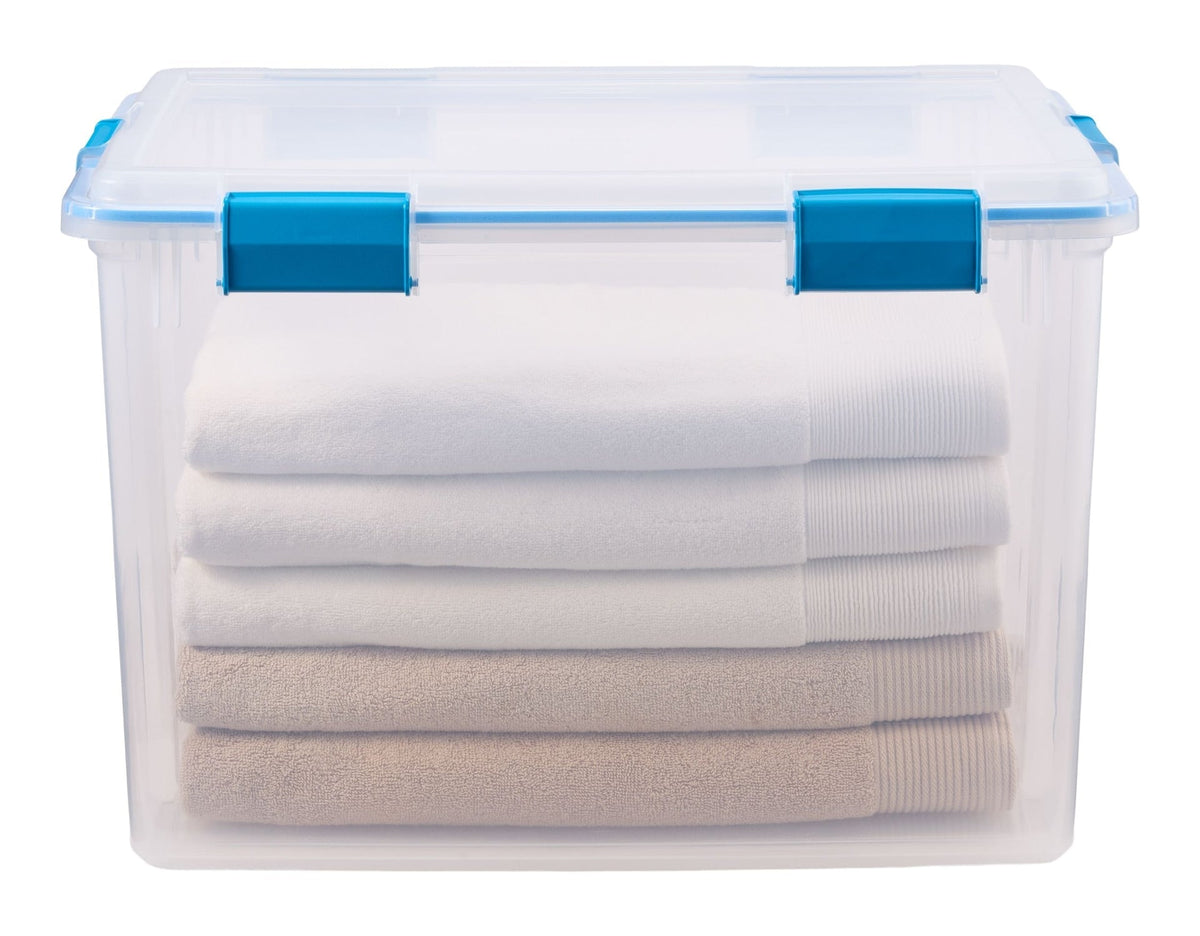 Clear Storage Box with Gasketed Lid, 76-L B9Q2 - product image 3