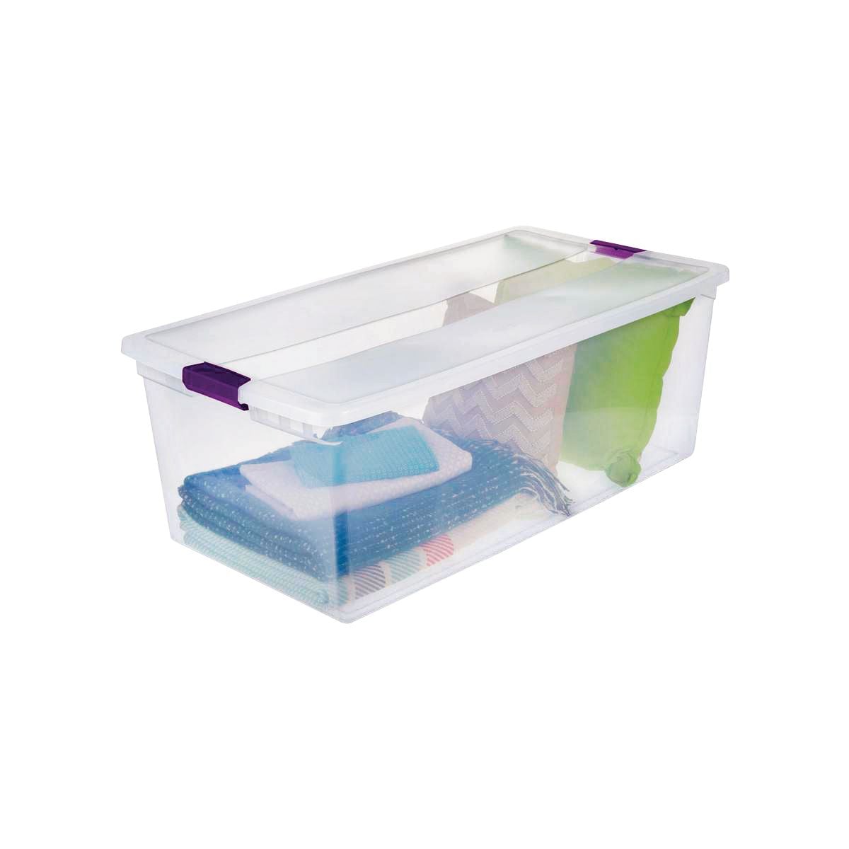 ClearView Storage Box with Latched Lid, 104-L T4M1 - product image 2