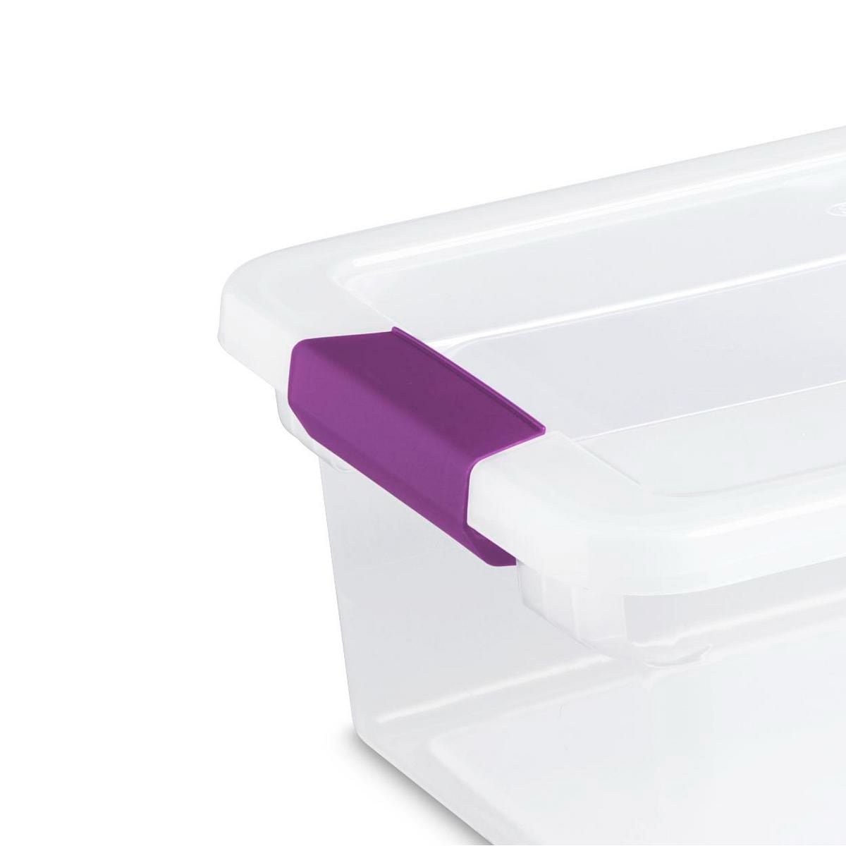 ClearView Storage Box with Latched Lid, 14-L T2Z9 - product image 5