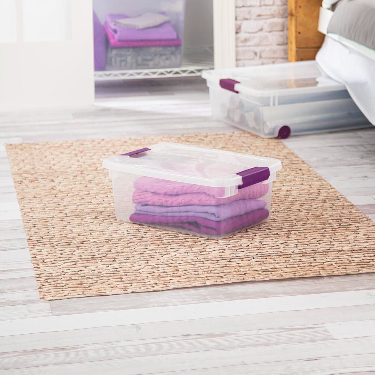 ClearView Storage Box with Latched Lid, 14-L T2Z9 - product image 8