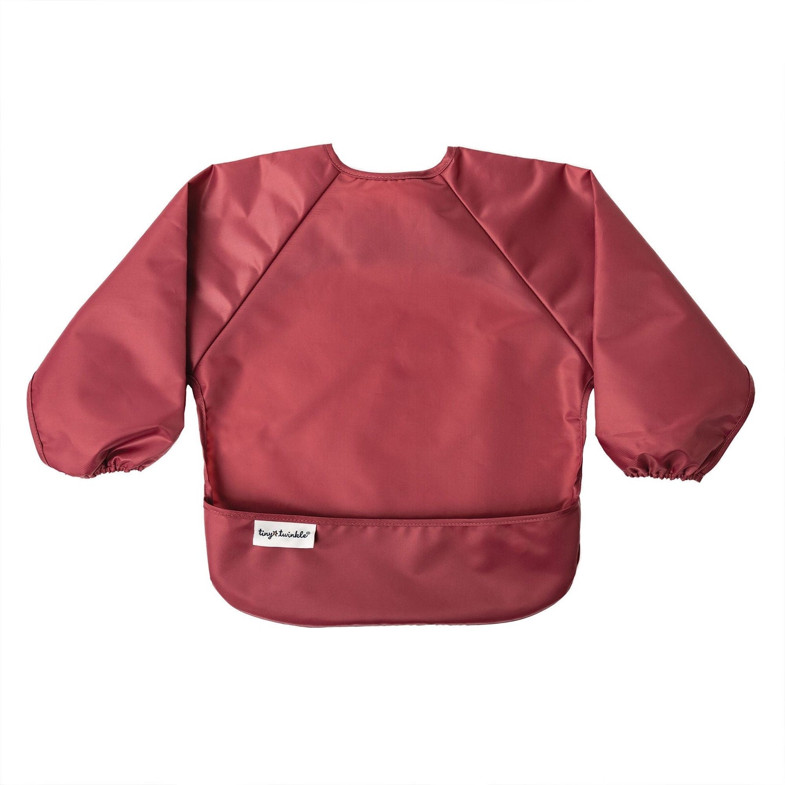 Twinkle Mess-Proof Apron Bibs, Rose Burgundy, 2-pk B3A2 - product image 1