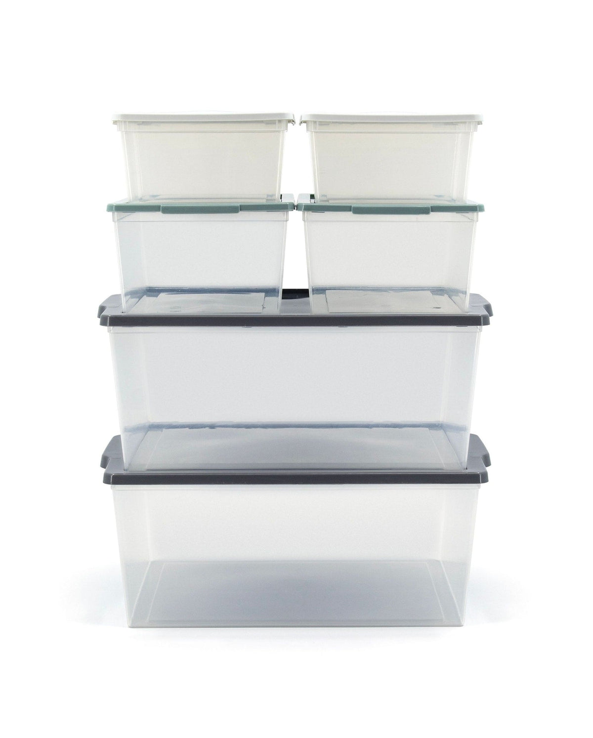 Store Modbox Modular Storage Bin with Lid, 8-pk F7V9 - product image 1