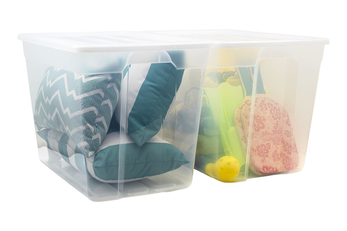 type A Clear Tote, 72-L, 2-pk D2H3 - product image 3