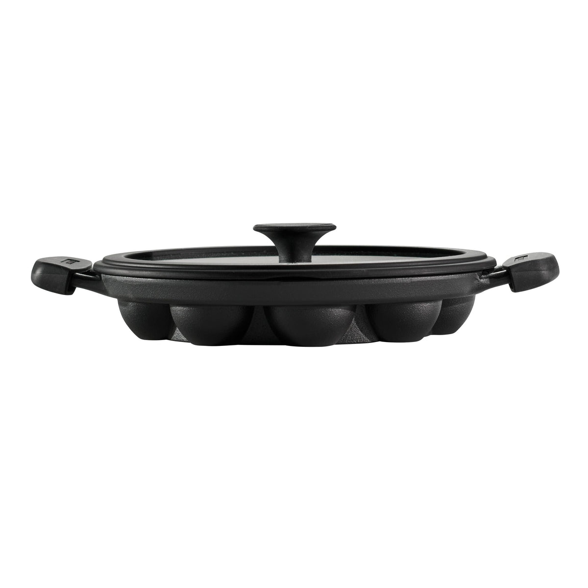 Pre-Seasoned Cast Iron Paniyarrakal with Lid A2D9 - product image 1