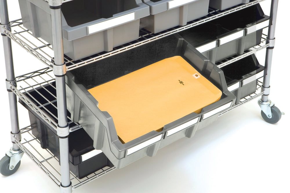 Classics 7-Tier NSF 16-Bin Rack Shelving, 36-in x 14-in x 56-in O6P9 - product image 5