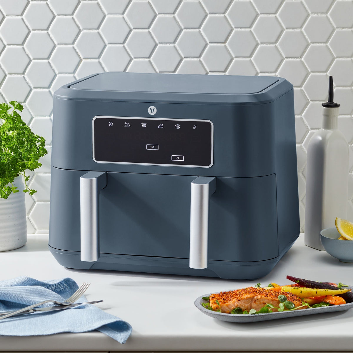 Colour Series 9-qt Trizone Air Fryer, 9-qt X4E7 - product image 5