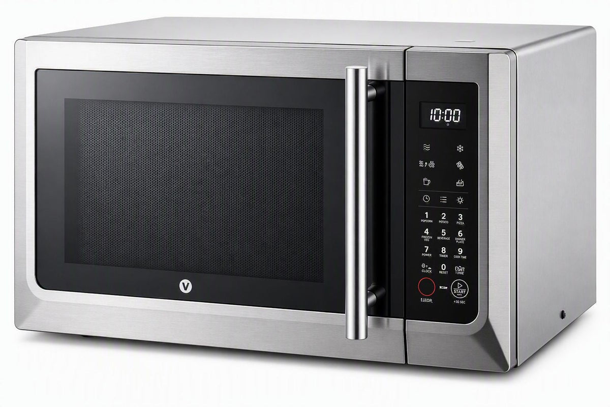 Combination Countertop Microwave Oven with Air Fryer, 1000W, 1.1-cu-ft, Stainless Steel R0N9 - product image 1
