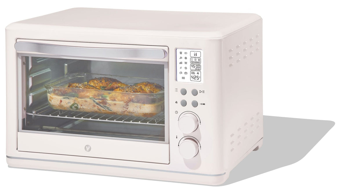 Digital Multi-Functional Air Fryer Toaster Oven with 11 Pre-Set Functions, Shortbread, 6-Slices W0Y6 - product image 1