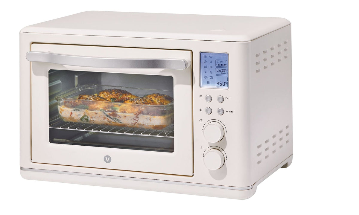 Digital Multi-Functional Air Fryer Toaster Oven with 11 Pre-Set Functions, Shortbread, 6-Slices U1J6 - product image 2