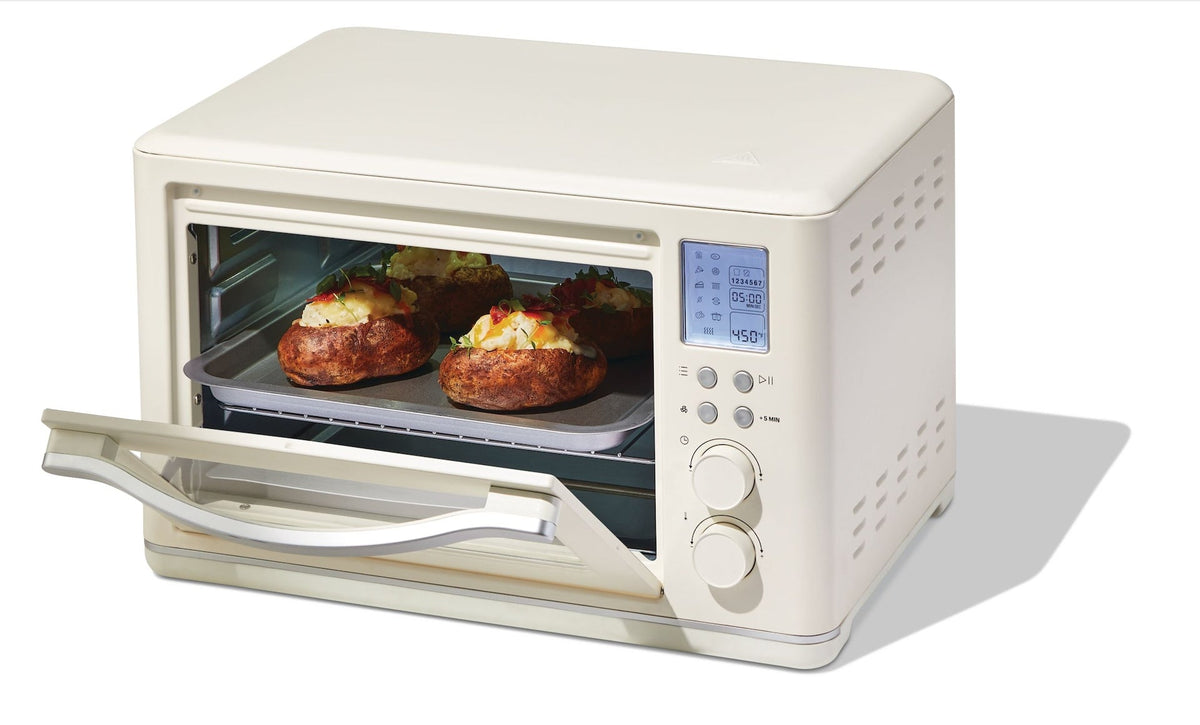 Digital Multi-Functional Air Fryer Toaster Oven with 11 Pre-Set Functions, Shortbread, 6-Slices W0Y6 - product image 3