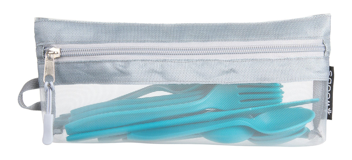 Reusable BPA-Free Plastic Camp Cutlery Set, 16-pc T2G4 - product image 1