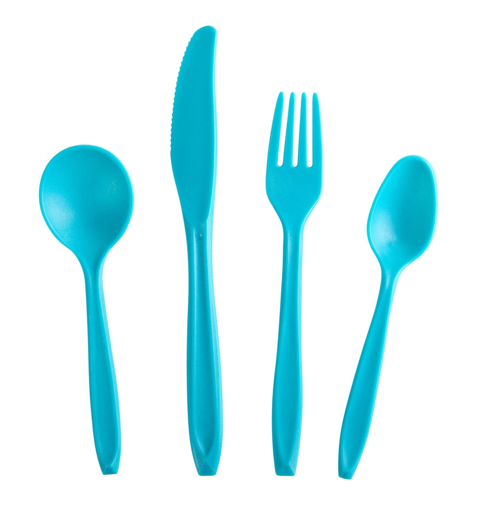 Reusable BPA-Free Plastic Camp Cutlery Set, 16-pc T2G4 - product image 4