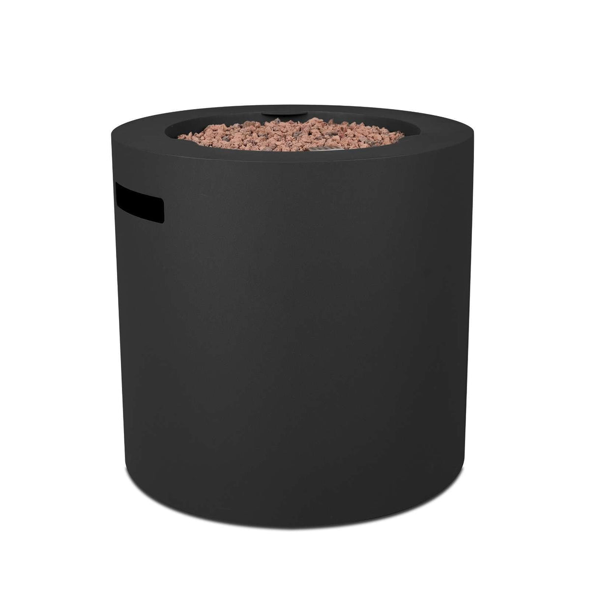 Steel Propane Fire Pit Hidden Tank in Black, 24-in Z2W6 - product image 1