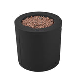 Steel Propane Fire Pit Hidden Tank in Black, 24-in Z2W6 - product image 2