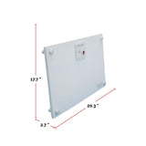 Heater Ceramic Electric Heater with Standard Mounting, 100W, White W8R2 - product image 5