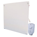 Heater Electric Heater with Plug-in Thermostat, 400W, White W9Q9 - product image 1