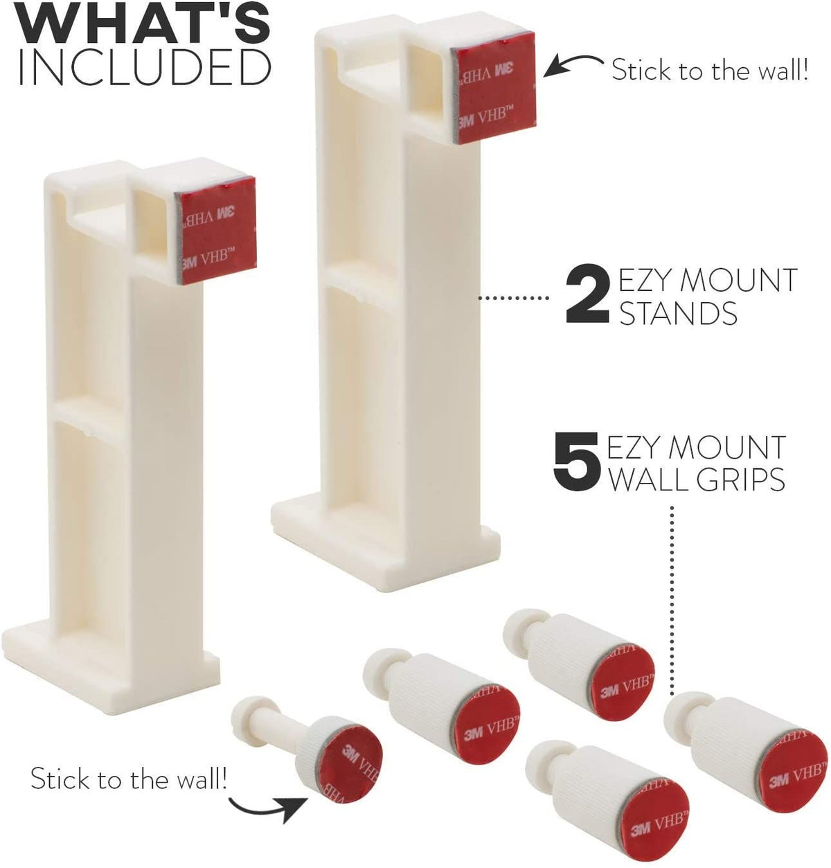 Heater Ezymount Drill-Less Mounting System, White A8J3 - product image 2