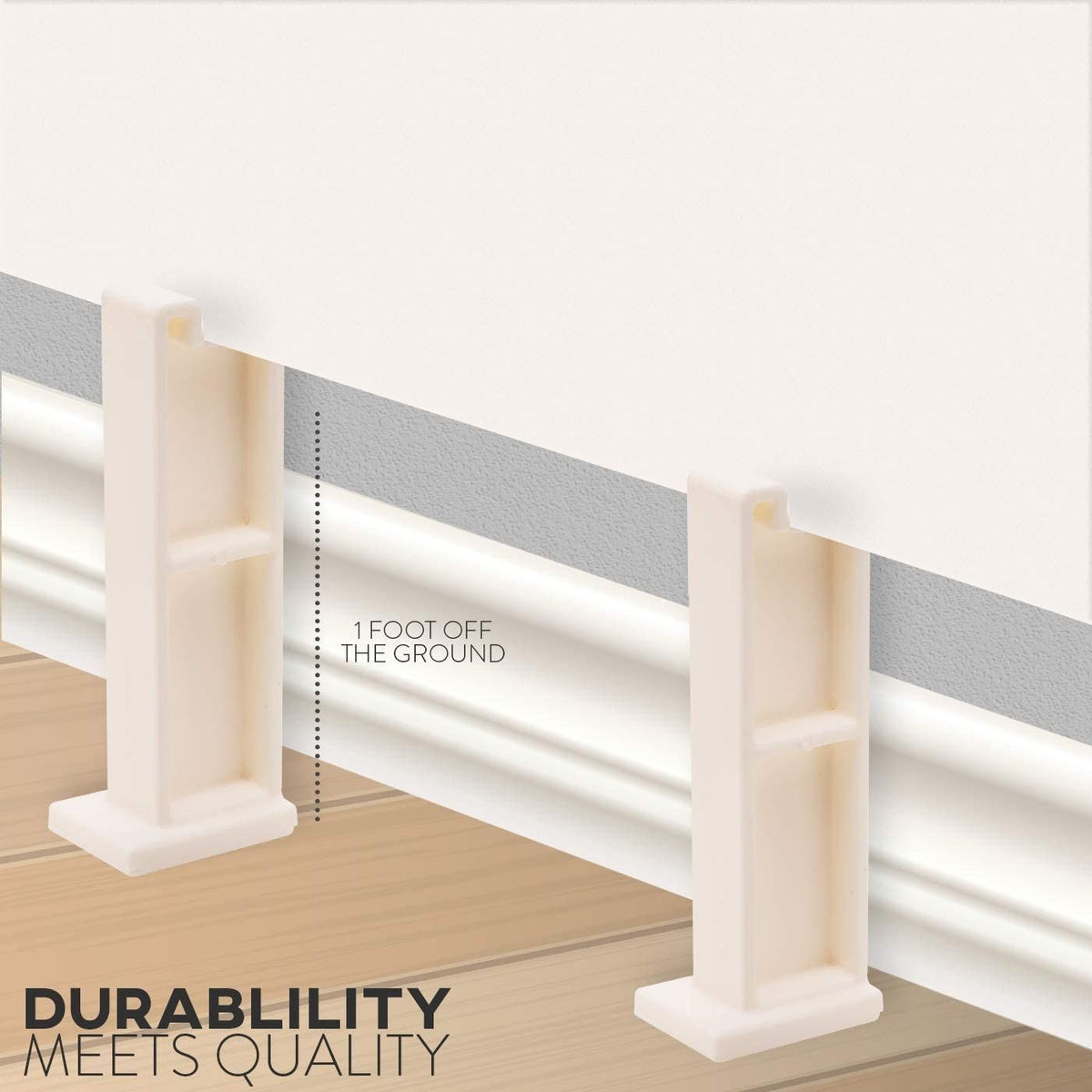 Heater Ezymount Drill-Less Mounting System, White A8J3 - product image 3