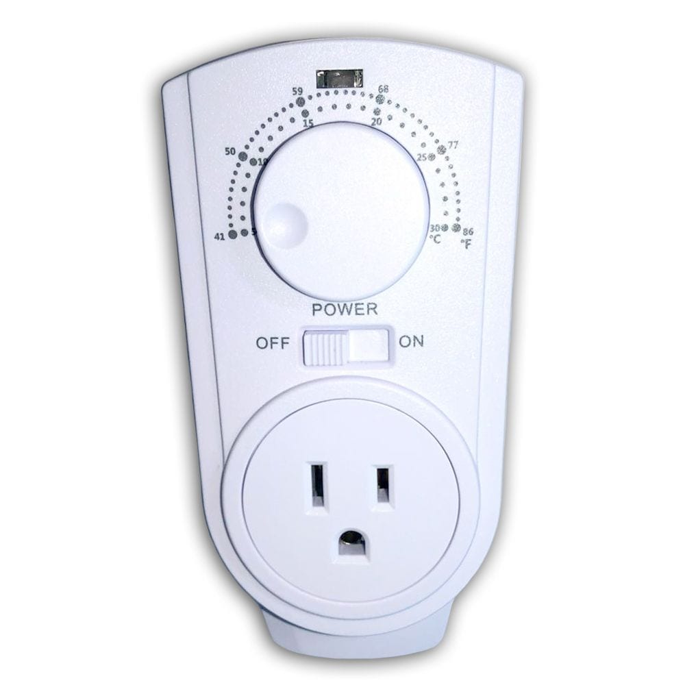 Heater Plug-in Thermostat for Portable Space Heater & AC, White W3H7 - product image 2