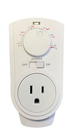Heater Plug-in Thermostat for Portable Space Heater & AC, White W3H7 - product image 3