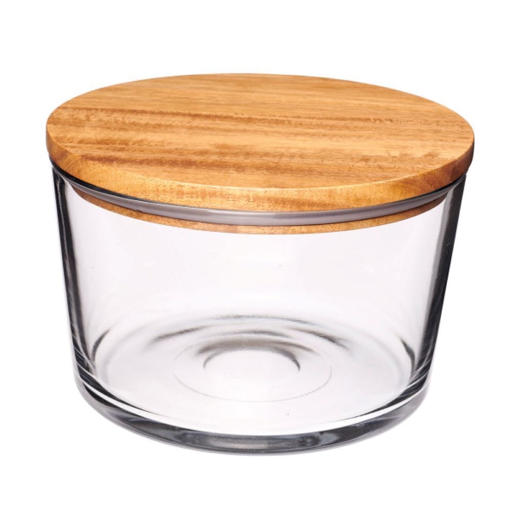 Large Bowl with Acacia Lid G6T4 - product image 1