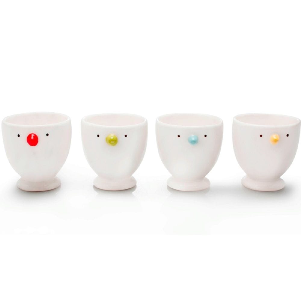 Chick Porcelain Egg Cups, 4-pk R7Z1 - product image 1