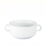 Porcelain Creme Soup Bowl with Handle, White, 355-mL N4K4 - product image 1