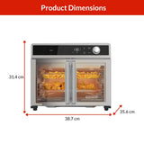 12-in-1 French Door Digital Countertop Convection Oven with Air Fry, 6-Slices E1F2 - product image 2