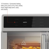 12-in-1 French Door Digital Countertop Convection Oven with Air Fry, 6-Slices E1F2 - product image 4