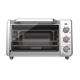 Crisp 'N bake 6-Slice Air Fryer Toaster Oven, Stainless Steel, 5 Cooking Functions G1Y5 - product image 1