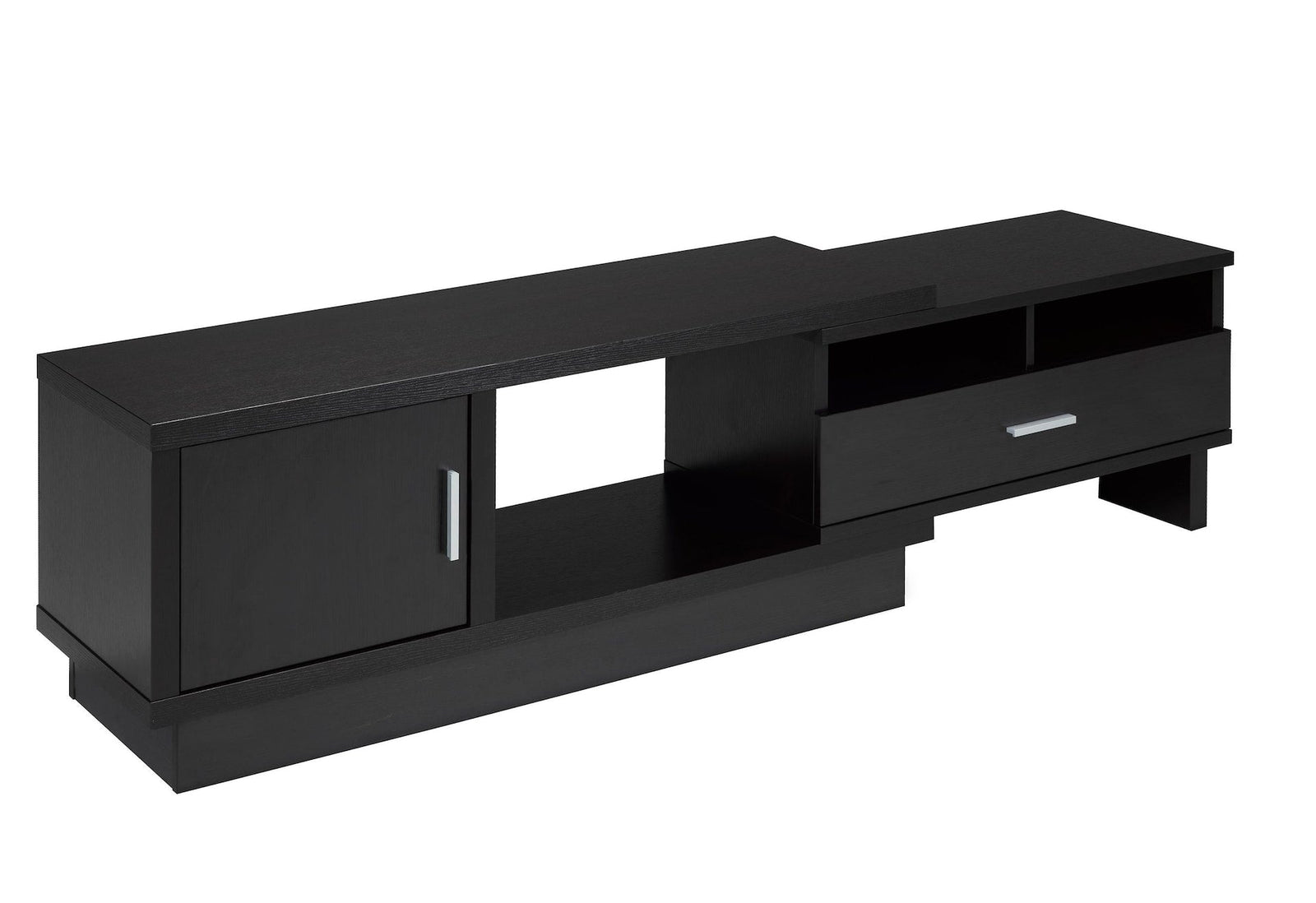 Darel 48-in Expandable Dark Cherry TV Stand with Storage Shelf and Cabinet Y6U9 - product image 2