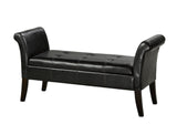 Fabric Tufted Accent Bench with Storage E3T3 - product image 1