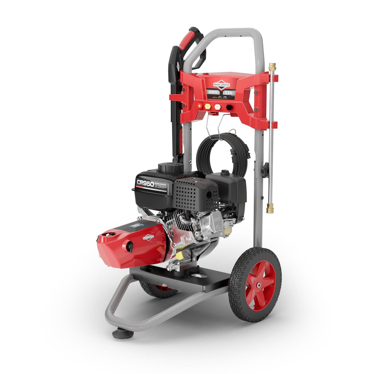 & Stratton 3200 PSI 2.5 GPM 208cc Engine Wheeled Gas Pressure Washer M8J8 - product image 1