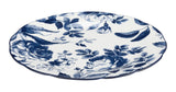 Augusta Stoneware Dinner Plate, 1-pc, White/Blue Floral Z3B2 - product image 1
