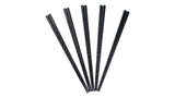 Black Dishwasher Safe Chopsticks, Serves 5, 10-pc S8W9 - product image 1