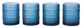 Blue Hobnail Glasses, Durable Glass Build, 4-pk K6Q9 - product image 1