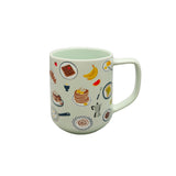 Breakfast Suite Stoneware Mug, Green, 18-oz G5P5 - product image 1