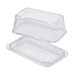 Glass Butter Dish, 1-lb Butter Capacity, With Lid, Dishwasher Safe I3D1 - product image 1