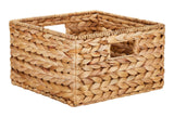 Hazel Square Woven Water Hyacinth Storage Basket L7O2 - product image 1
