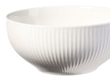 Highbury Ribbed New Bone Low Bowl, 1-pc, White B2A3 - product image 3