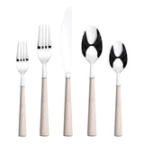 Kariya Faux Bone Handle Flatware Set, Stainless Steel, Serves 4, 20-pc I6M4 - product image 1