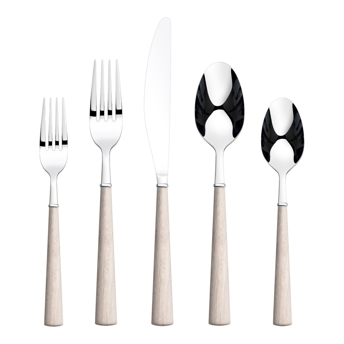 Kariya Faux Bone Handle Flatware Set, Stainless Steel, Serves 4, 20-pc U9K3 - product image 1